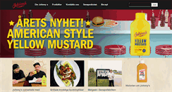 Desktop Screenshot of johnnys.se